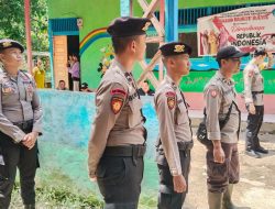 PSU di Dusun Arek Permai Dikawal Ketat Polres Melawi