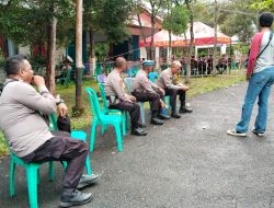 Polres Melawi Kawal Ketat Rapat Pleno Hasil Penghitungan Perolehan Suara Pemilu Tahun 2024
