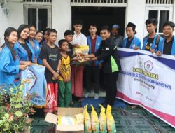 Tebar Semangat Toleransi, BEM ITKK Sekadau Gelar Baksos di Dua Panti Asuhan