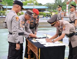 Satu Kasat dan Empat Kapolsek Dilingkungan Polres Melawi Berganti, Berikut Daftar Namanya
