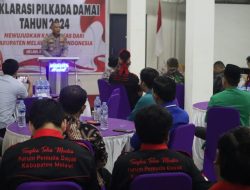 Fopad Melawi Gelar Deklarasi Pilkada Damai, Kapolres Ajak Masyarakat Jaga Kondusifitas Kamtibmas