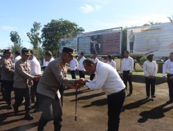 Halal Bihalal dan Purna Tugas di Polres Melawi, AKBP Muhammad Syafi’i Sampaikan Pesan Yang  Menyentuh Hati