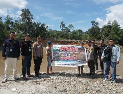 Polsek Nanga Pinoh Lakukan Patroli Dan Sosialisasi Soal PETI