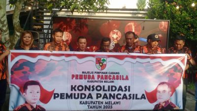 Dukung Kamtibmas Tetap Aman dan Kondusif, MPC PP Melawi Gelar Konsolidasi