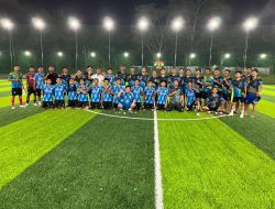 Jalin Keakraban Sesama Pengusaha, PT RKA dan PT SIP Gelar Laga Persahabatan Mini Soccer