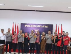 Terima Audensi Panitia Gawai Dayak XVI, Kapolres Melawi: Polri Siap Memberikan Pelayanan Terbaik