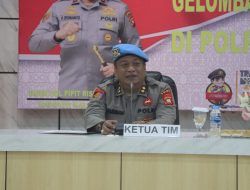 Bipropam Polda Kalbar Gelar Pembinaan Etika Profesi Di Polres Ketapang, Ini Penekanan Kasubdit Wabprof AKBP R Fariman