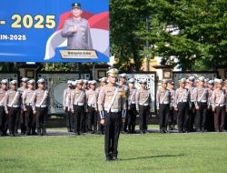 Polda Kalbar Melaksanakan Apel Gelar Pasukan Operasi Zebra Kapuas 2025