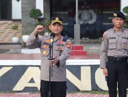 Antisipasi Karhutla, Waka Polres Melawi Minta Personel Siap Siaga