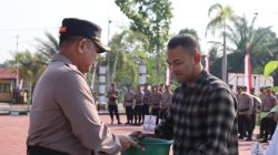 Ultah Personelnya, Kapolres Melawi Rayakan Dengan Cara Berbeda