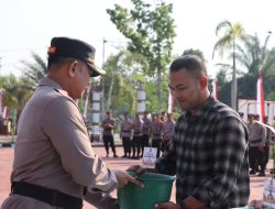 Ultah Personelnya, Kapolres Melawi Rayakan Dengan Cara Berbeda