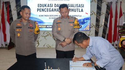 18 Pimpinan Perusahaan Teguhkan Komitmen Cegah Karhutla, Kapolres Melawi: Jangan Sekadar Tanda Tangan