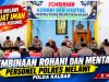 Polres Melawi Rutin Gelar Binrohtal, Kapolres Tekankan Disiplin Dimulai dari Diri Sendiri